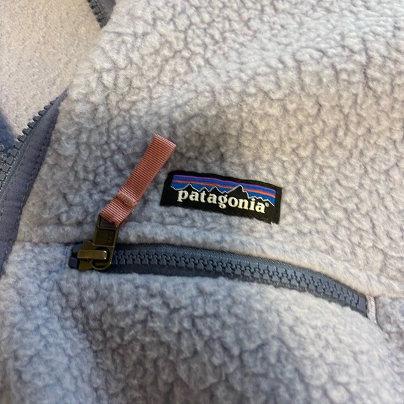 Purple Patagonia Zip Up Jacket - Picture 3 of 4